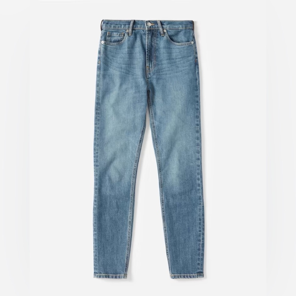 Everlane | The High-Rise Skinny Ankle Jean Mid Blue